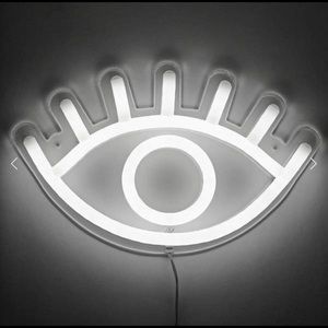 Amped&Co Eye LED Neon Wall Light